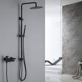 Adjustable 3-Function Shower System with Foldable Tub Spout