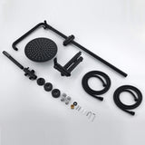 Adjustable 3-Function Shower System with Foldable Tub Spout