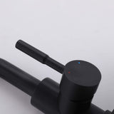 Single-Handle Bathroom Faucet with 360° Rotatable Spout