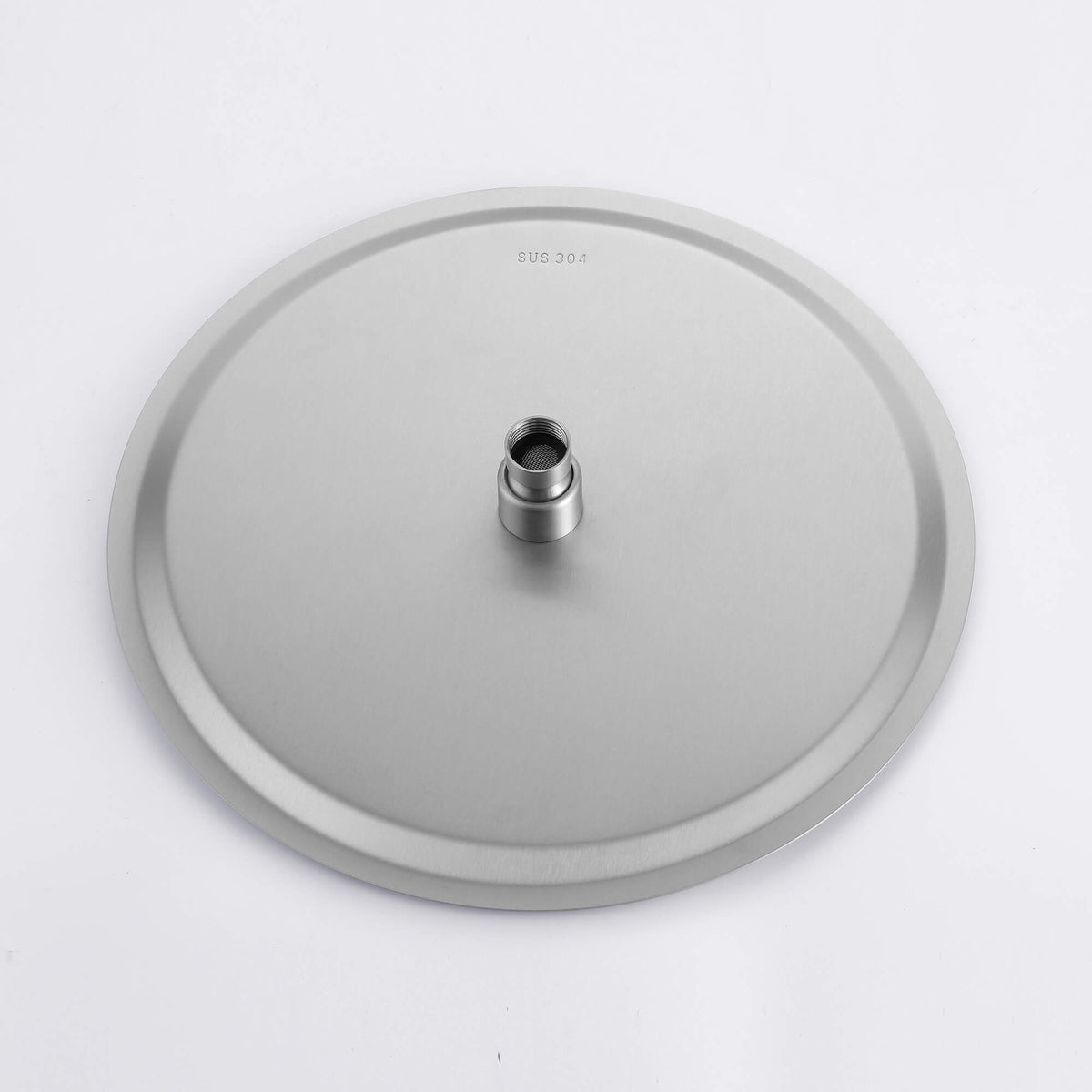 Stainless Steel Outdoor Shower with Overhead Rainfall Head