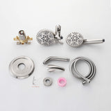 Dual Shower Head System with High-Pressure 7-Function Rain Shower Head