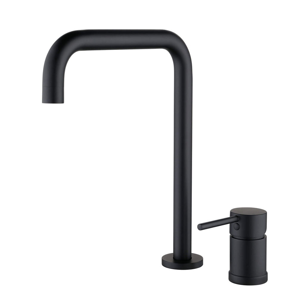 Tap Rotating Handle Single Lever Bathroom Tap with Swivel Spout – Easy Use