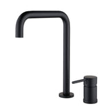 Bathroom Sink Faucet Single Handle Hot Cold Water Mixer Tap Rotate Spout Washbasin Faucet