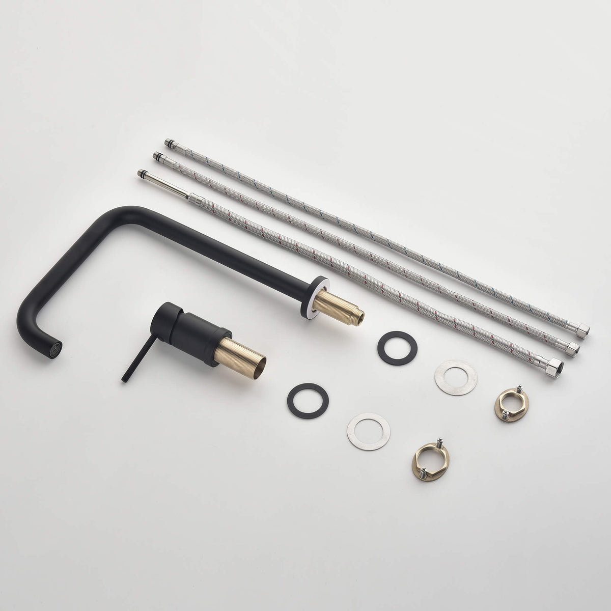 Rotating Spout Mixer Tap for Washbasin with One Handle