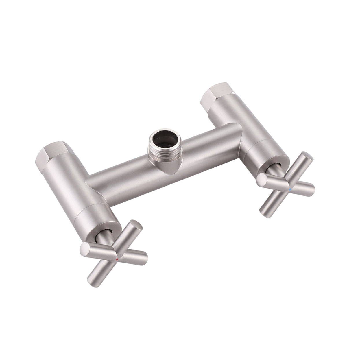 Outdoor Shower Mixer Valve Replacement for Dual Handle Wall-Mounted Outdoor Shower System