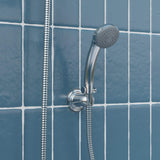 Wall-Mounted High-Pressure Chrome Dual/Combo Shower Head Set