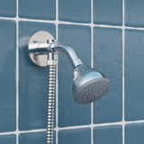 Wall-Mounted High-Pressure Chrome Dual/Combo Shower Head Set