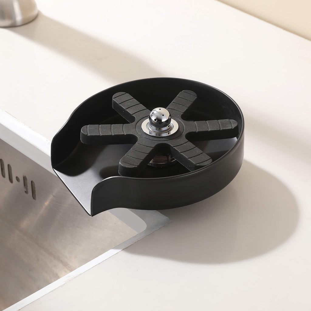Glass Rinser Head, Stainless Steel Bar Faucet Rinser Head Kitchen Sink