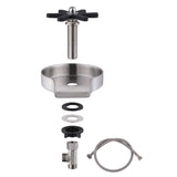 Glass Rinser for Kitchen Sink – Stainless Steel Cup Washer