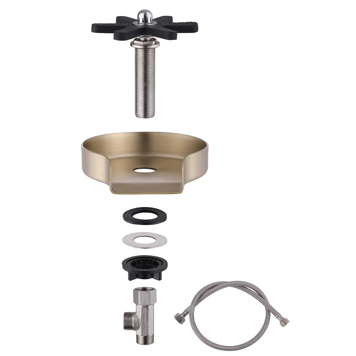 Glass Rinser for Kitchen Sink – Stainless Steel Cup Washer