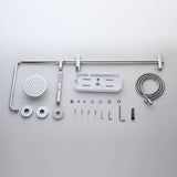 Rainfall Shower System with 3-Function Handheld and Shelf