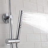 Rainfall Shower System with 3-Function Handheld and Shelf