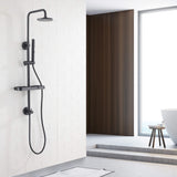 Rainfall Shower System with 3-Function Handheld and Shelf
