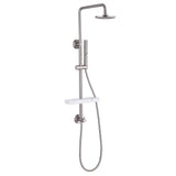 Rainfall Shower System with 3-Function Handheld and Shelf