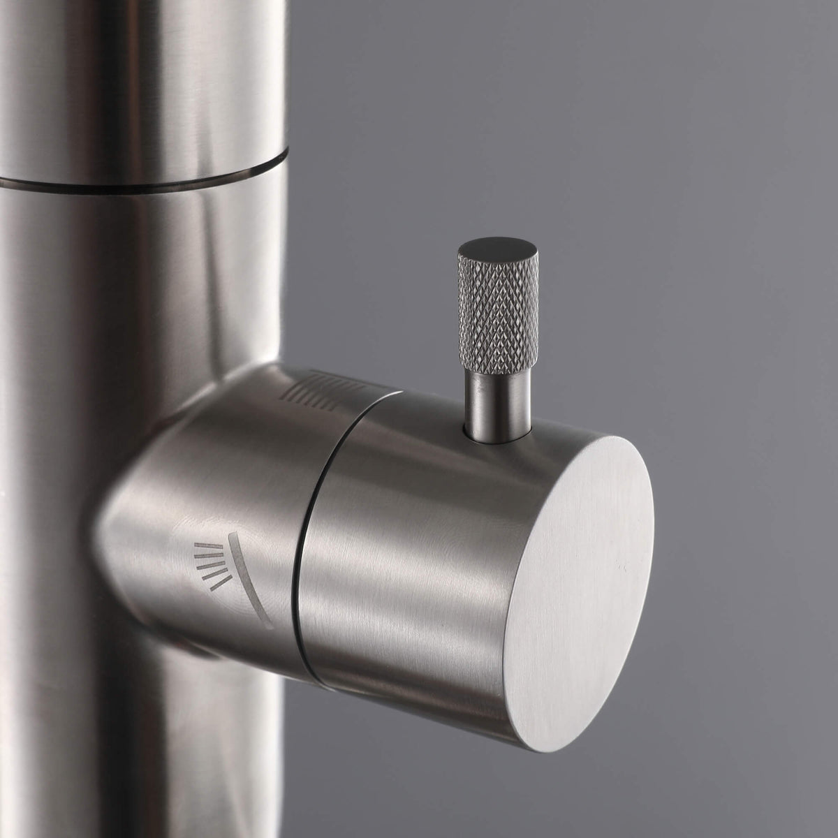Premium 304 Stainless Steel Outdoor Shower Fixture with Rainfall & Handheld Shower