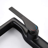 Modern Tall Basin Faucet with Single Handle and Pop-Up Drain Vessel Sink Bathroom Faucet