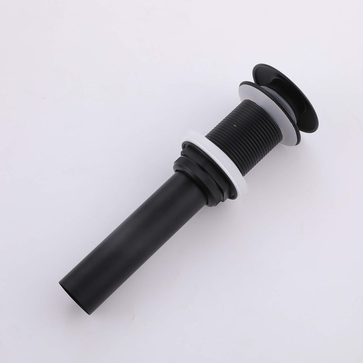 Modern Tall Basin Faucet with Single Handle and Pop-Up Drain Vessel Sink Bathroom Faucet