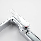 Modern Tall Basin Faucet with Single Handle and Pop-Up Drain Vessel Sink Bathroom Faucet