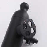 Outdoor 2-Function Faucet with Handheld Shower and 360° Adjustable Foot Wash Spout