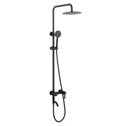 3-Function 304 Stainless Steel Wall-Mounted Outdoor Shower System