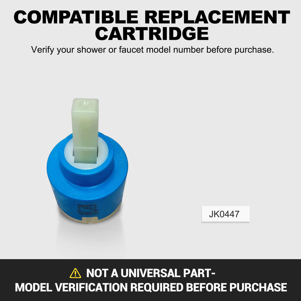 RBROHANT Replacement Cartridge for Shower Valves & Faucets