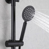 3-in-1 Outdoor Shower Set Adjustable Handheld, Rainfall & Foot Wash