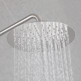 3-in-1 Outdoor Shower Set Adjustable Handheld, Rainfall & Foot Wash
