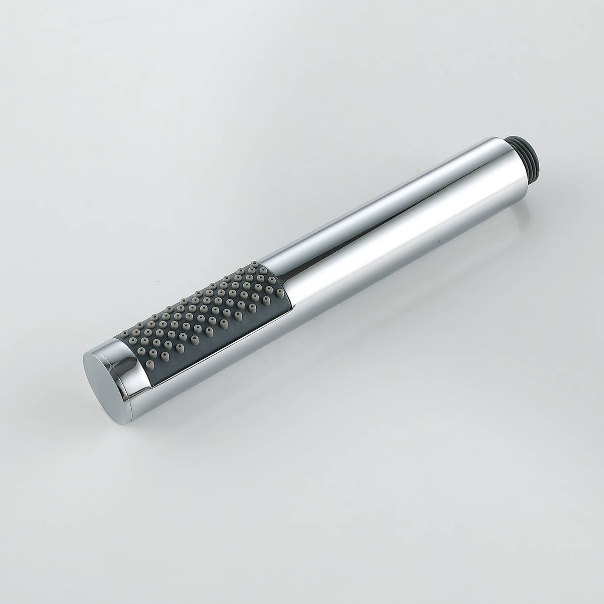 304 Stainless Steel Outdoor Shower Adjustable Height Freestanding Shower with Rainfall & Handheld Head
