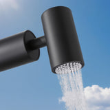 Freestanding Outdoor Shower with Handheld Sprayer 304 Stainless Steel Poolside Patio Shower System