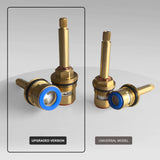 High Flow Wall-Mounted Tub Filler with Rough-In Valve 304 Stainless Steel Dual Handle Bathtub Faucet