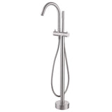 Thermostatic Freestanding Bathtub Faucet 316 Stainless Steel with Hand Shower