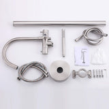 Thermostatic Freestanding Bathtub Faucet 316 Stainless Steel with Hand Shower