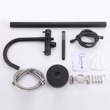 Thermostatic Freestanding Bathtub Faucet 316 Stainless Steel with Hand Shower
