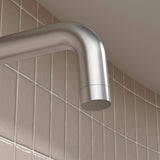 304 Stainless Steel Outdoor Shower with Handheld Shower Wall-Mounted Pool & Garden Shower