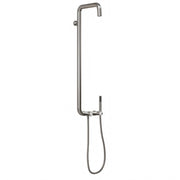304 Stainless Steel Outdoor Shower with Handheld Shower Wall-Mounted Pool & Garden Shower