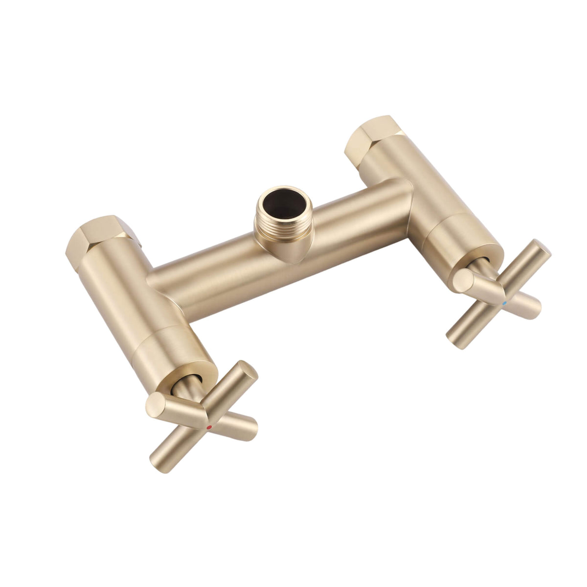 Outdoor Shower Mixer Valve Replacement for Dual Handle Wall-Mounted Outdoor Shower System