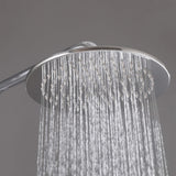 Outdoor Shower Fixtures with 10-Inch Rainfall Shower Head and Dual Handle Control