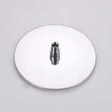 Outdoor Shower Fixtures with 10-Inch Rainfall Shower Head and Dual Handle Control