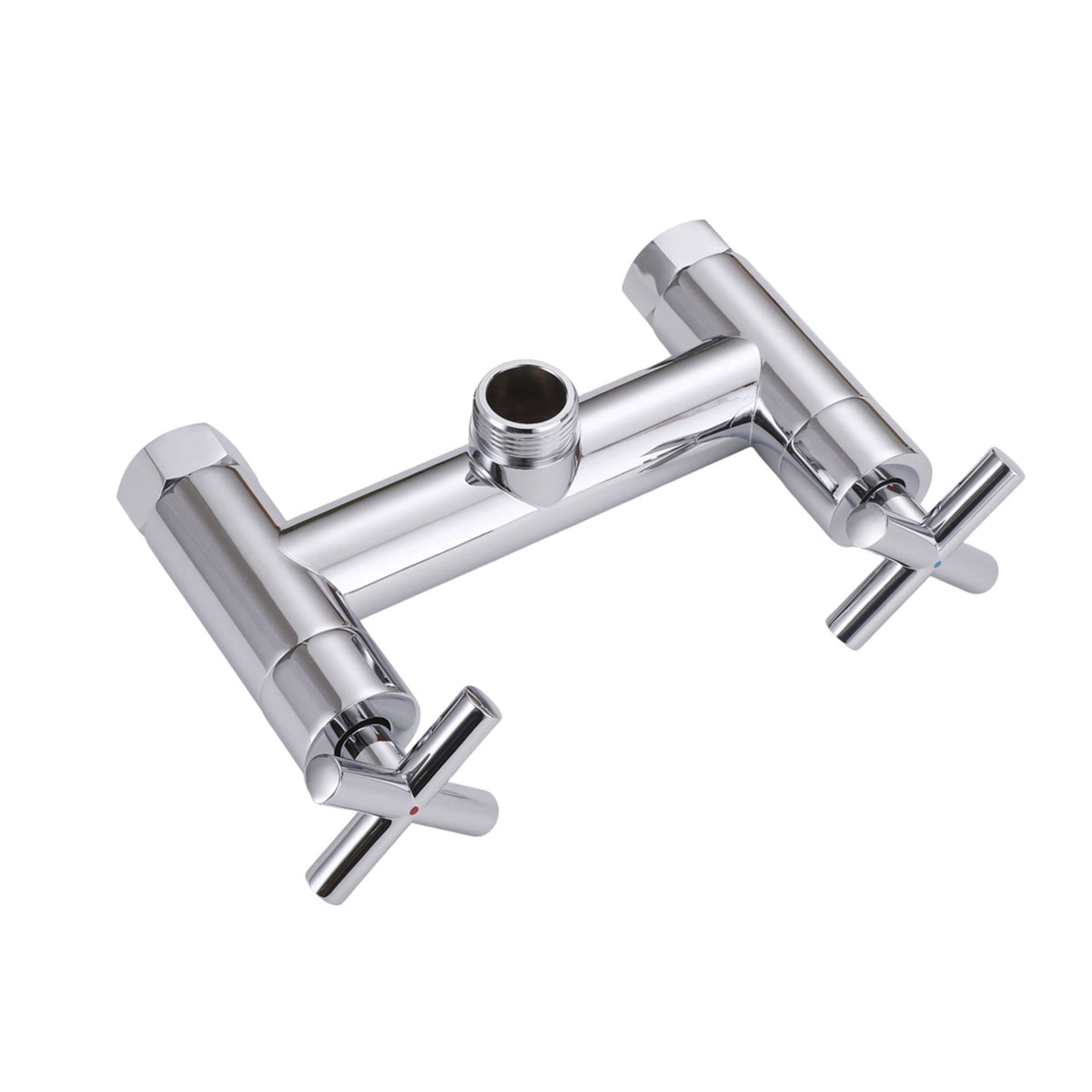 Outdoor Shower Mixer Valve Replacement for Dual Handle Wall-Mounted Outdoor Shower System
