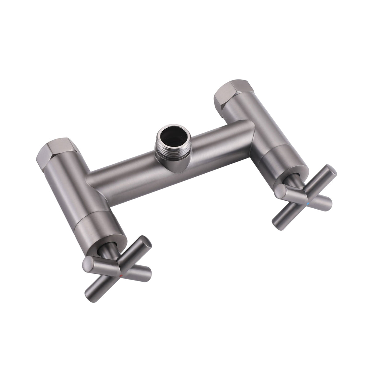 Outdoor Shower Mixer Valve Replacement for Dual Handle Wall-Mounted Outdoor Shower System
