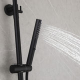 3-Function Thermostatic Shower Set with Rainfall Shower and Handheld Wand