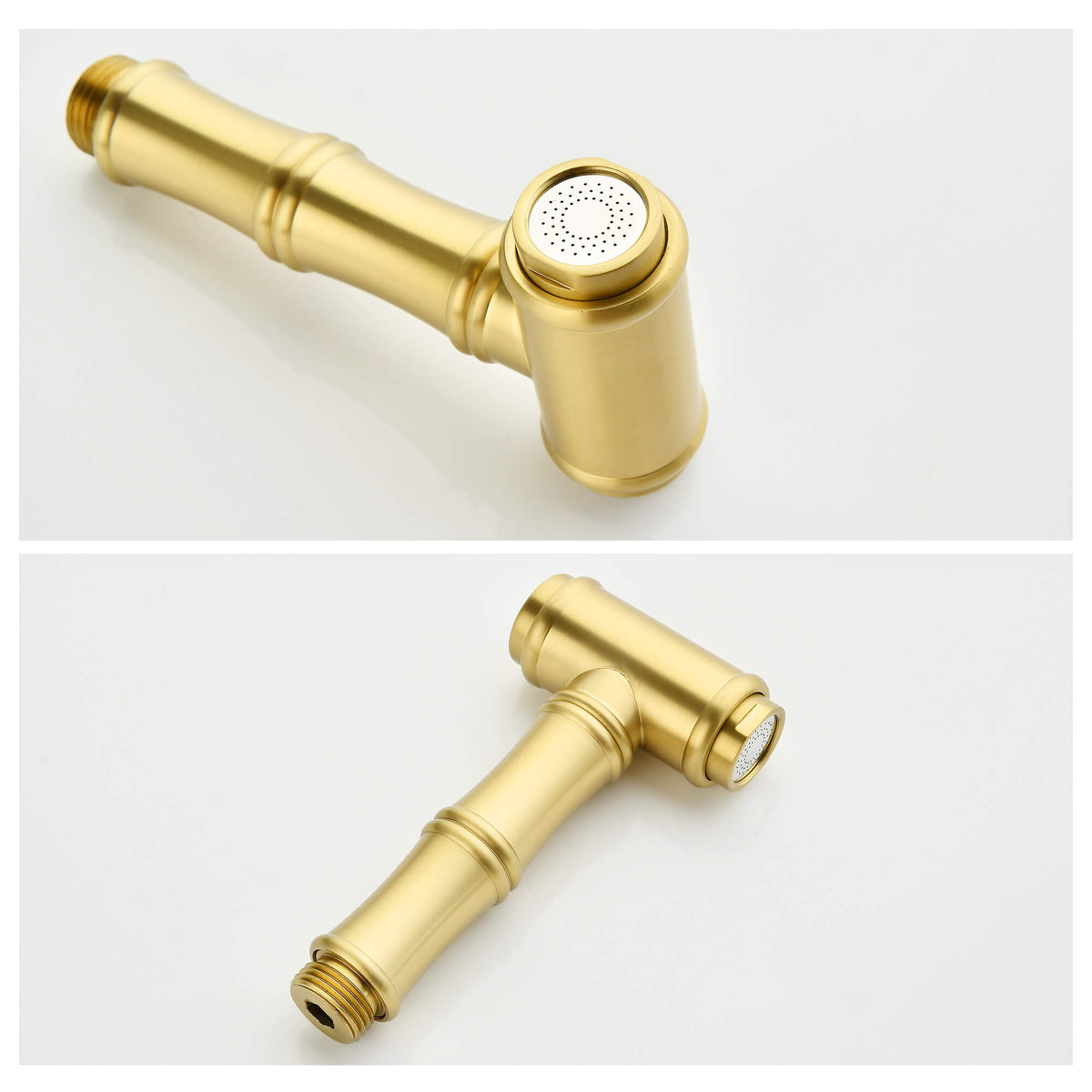 Traditional Bridge Kitchen Faucet with Side Spray