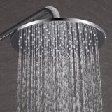 3-Function Thermostatic Shower Set with Rainfall Shower and Handheld Wand