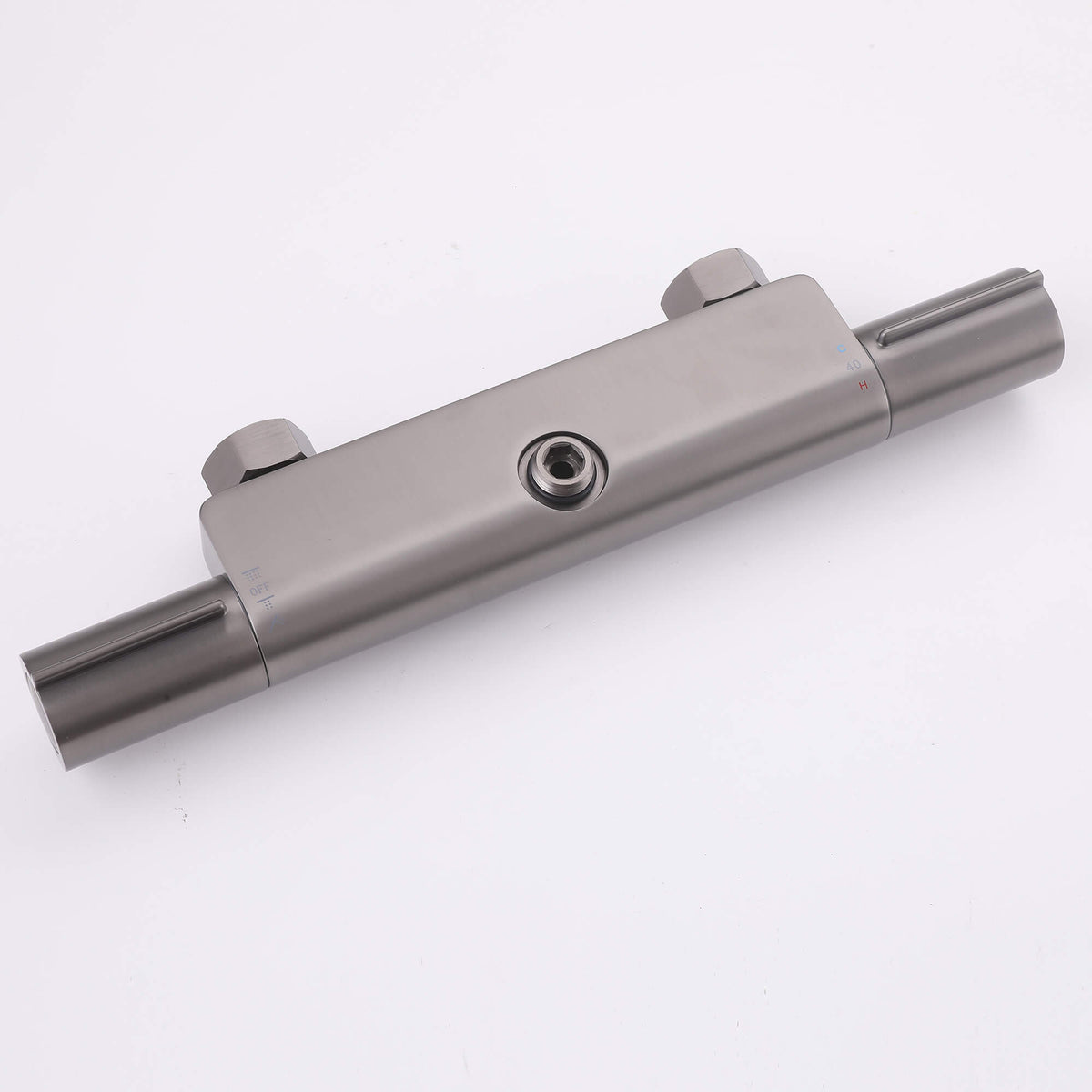 3-Function Thermostatic Shower Set with Rainfall Shower and Handheld Wand