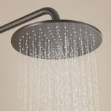 3-Function Thermostatic Shower Set with Rainfall Shower and Handheld Wand