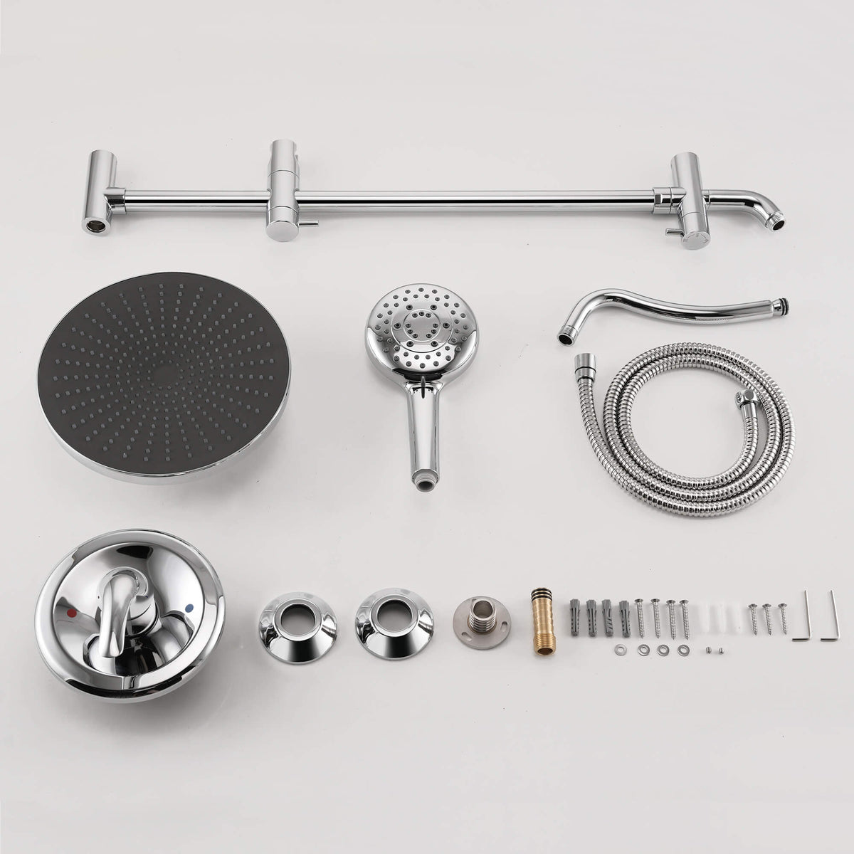 5-Function Rain Shower Faucet with Handheld