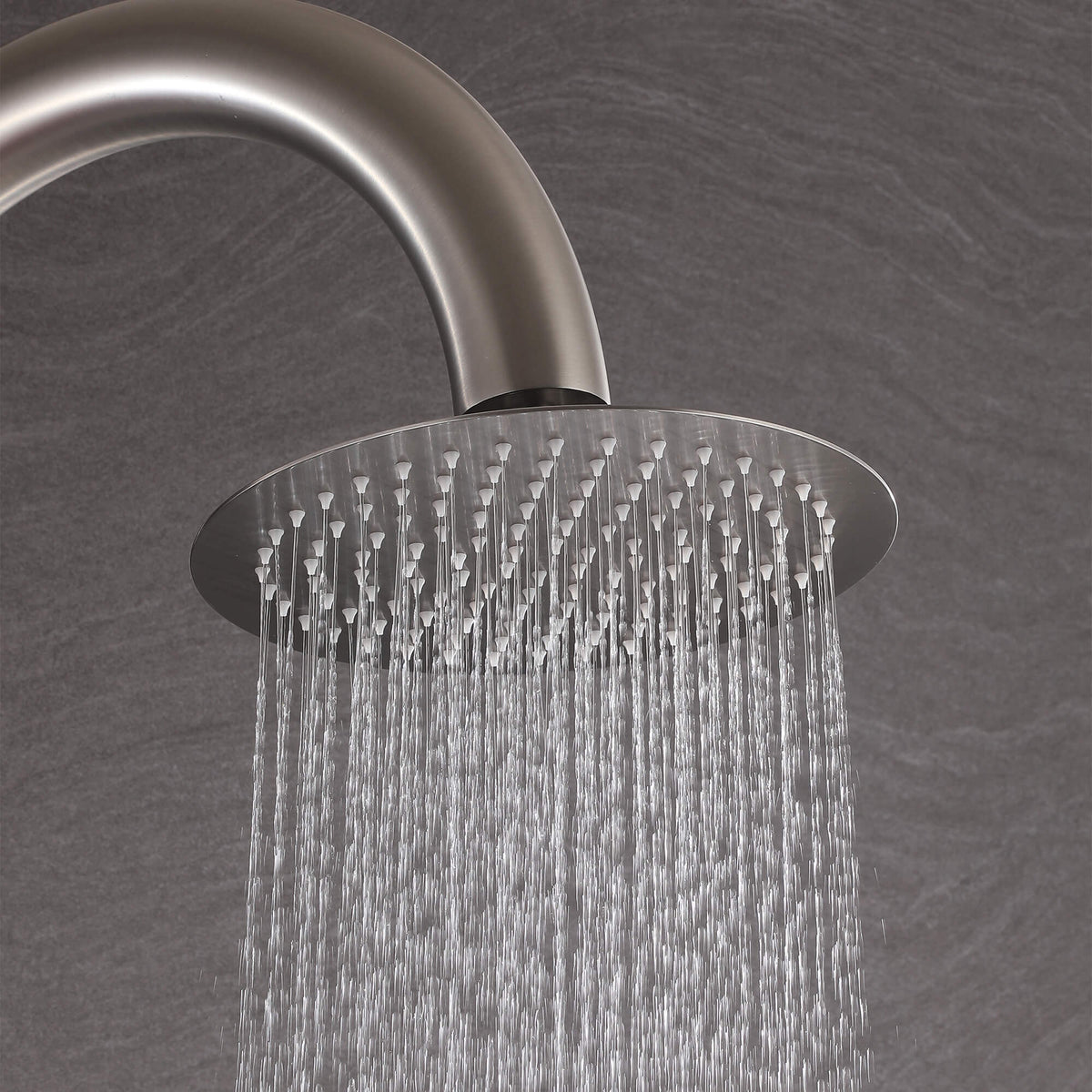 316 Stainless Steel Outdoor Shower Column with Rain & Handheld Sprays