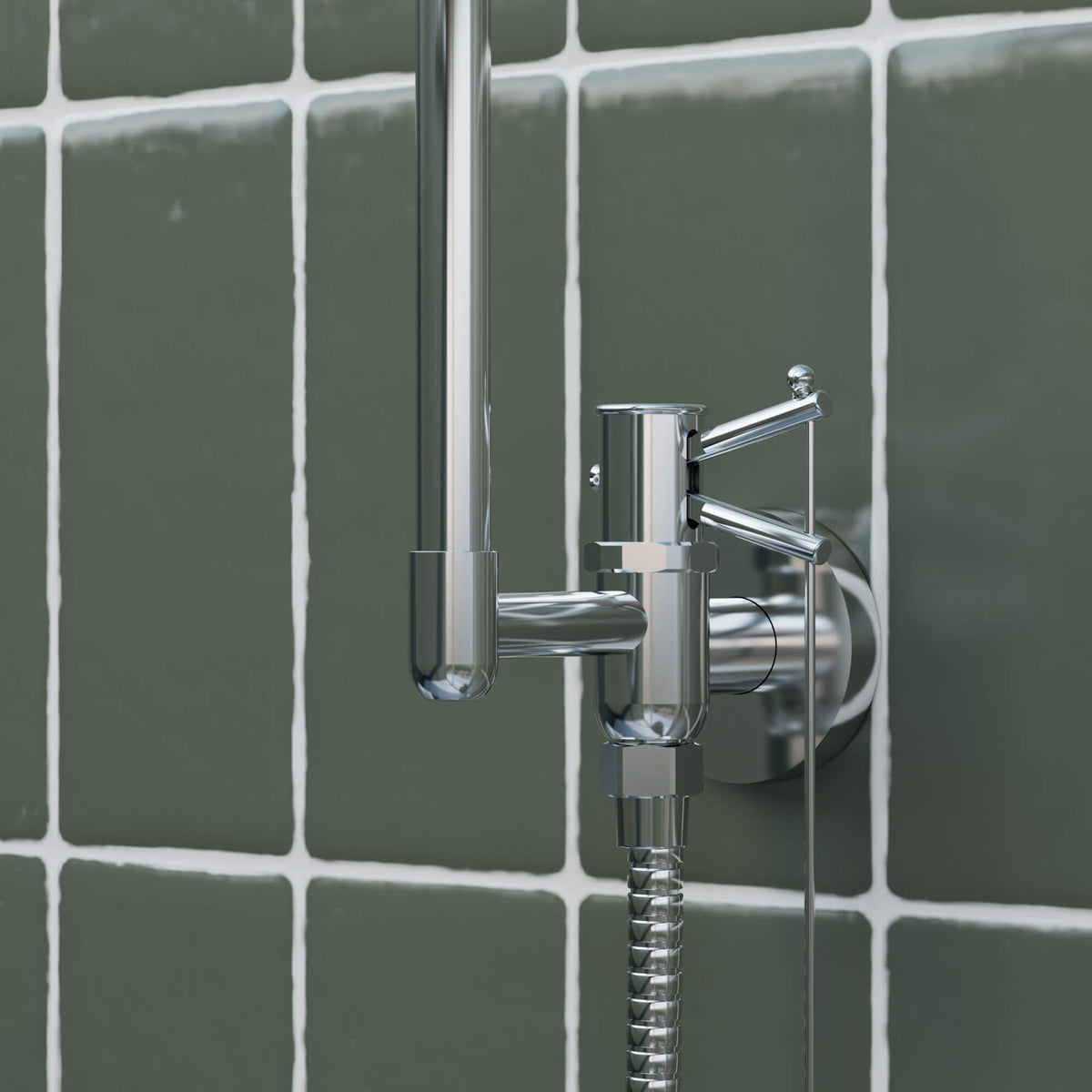 Shower Kit Handheld and Showerhead Combo Quick Retrofit Upgrade for Older Homes