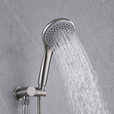 Bathroom Shower Faucet Set with 5-Function Rain Shower Head