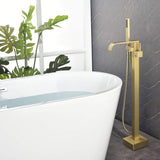 Freestanding Bathtub Faucet with Handheld Shower LYJ0020